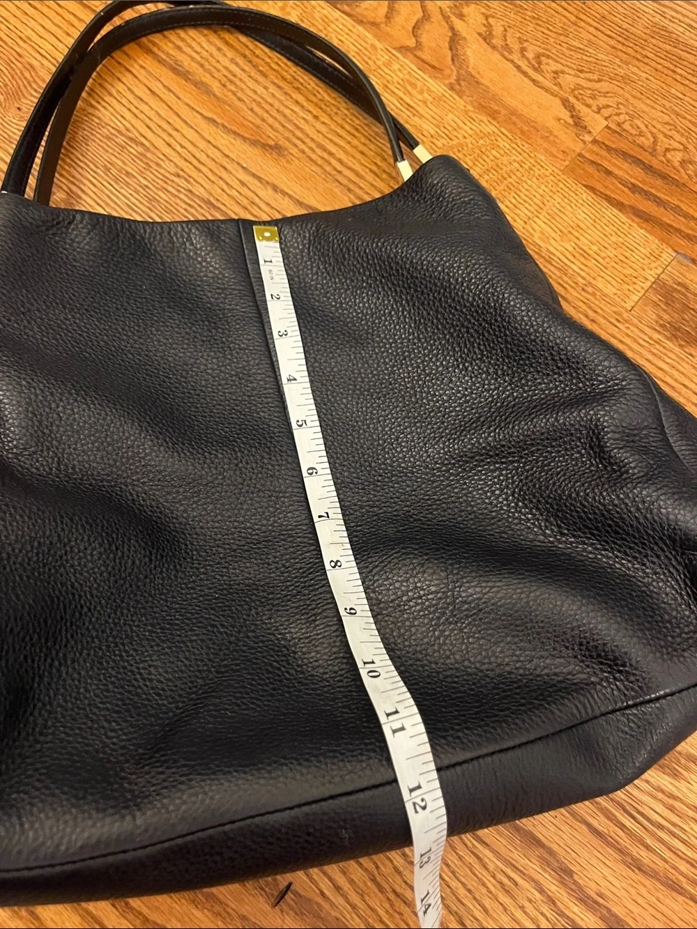 Coach Phoebe Shoulder Bag Dark Blue Pebbled Leather Handbag F34495 with COA